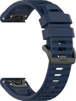 Řemínek na hodinky FIXED Silicone Strap pro Garmin QuickFit 22 mm