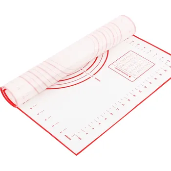 Kuchyňský vál Silikonová podložka s obrázkem 40x50cm bílá