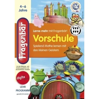 Přírodní věda Fragenbär, Vorschule - Spielend Mathe lernen mit den kleinen Geistern, 1 CD-ROM