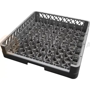 Čistič myček Koš plastový na talíře, podnosy a GN 500x500x108 mm | REDFOX, C-1004