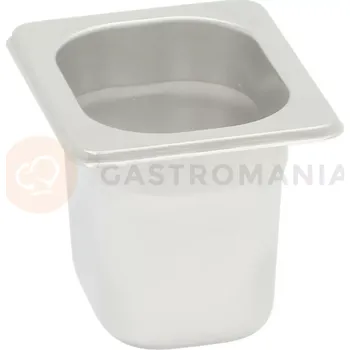 Nerezový dřez Gastronádoba GN 1/12 100 mm | STALGAST, 110100