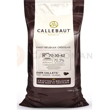 Potravina Hořká čokoláda 70,1% Callets 10 kg balení | CALLEBAUT, 70-30-42NV-01B