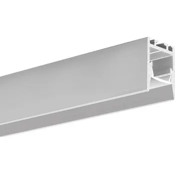 LED lišta LED hliníkový profil KLUŚ PDS-ZMG |stříbrná anoda Délka: 3m