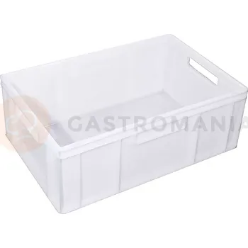 Nádoba na led Přepravka na potraviny bez víka, polyethylenová 600x400x420 mm | CONTACTO, 2515/642