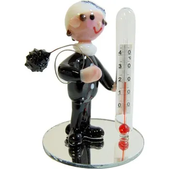 Domácí teploměr Pokojový teploměr s Kominíkem