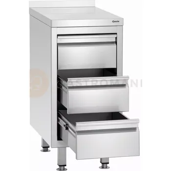 Nástavec na skříň Skříňka se zásuvkami 700S3A, 400x700x850 mm | BARTSCHER, 338307