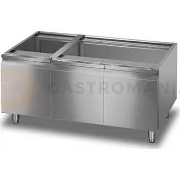 Blok Skříňka se 2 dveřmi levými a 1 dveřmi pravými, 1350x805x620 mm | LOZAMET, L900.SD1350