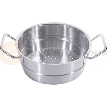 Servírovací stolek Nerezová vložka k vaření na páře s průměrem 200 mm, 2,5 l | CONTACTO, 1403/200
