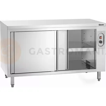 Zahradní skříň Vyhřívaná skříňka série 700, 1400x700x850 mm, posuvné dveře | BARTSCHER, 347147