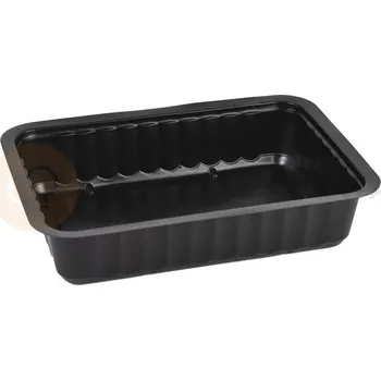 Černý, 1 - komorový box, vhodný k zatavení, 137x96x66 mm, 480 ml, 1600 ks | CHEFFY, Alphacel CL 500 N