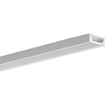 LED lišta LED hliníkový profil KLUŚ MICRO-PLUS |stříbrná anoda Délka: 2m