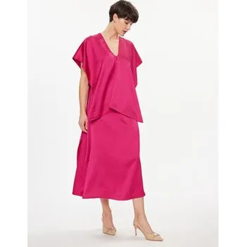 Dámské šaty Weekend Max Mara Koktejlové šaty Gambero 2415231012 Růžová Regular Fit 40