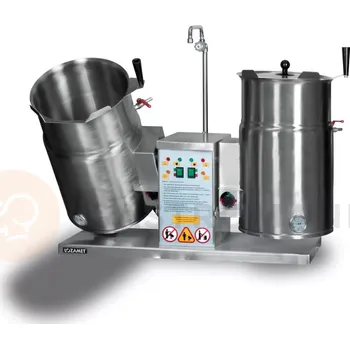 Kotel Sada 2 varných sklopných kotlů, elektrických, 2x30 l | LOZAMET, KEP-30.1x2