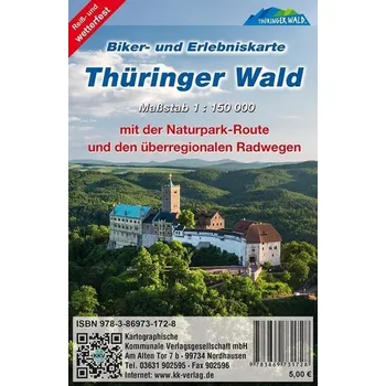 Thüringer Wald 1:150 000