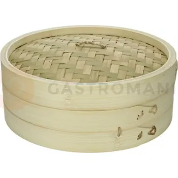 Servírovací stolek Bambusový koš k vaření v páře 25 cm | COSY & TRENDY, 284988