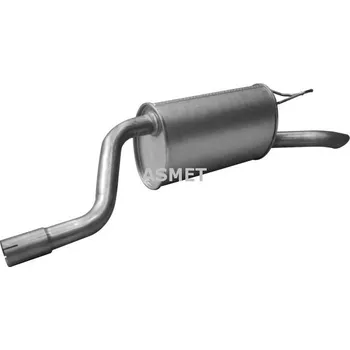 Tlumič výfuku Zadní tlumič výfuku ASMET 16.079