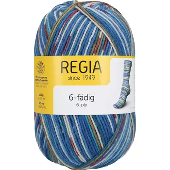 Příze Regia 6-ply Color 4903 mountain panorama color (Ponožková příze Regia color 6-ply 4903 mountain panorama color)