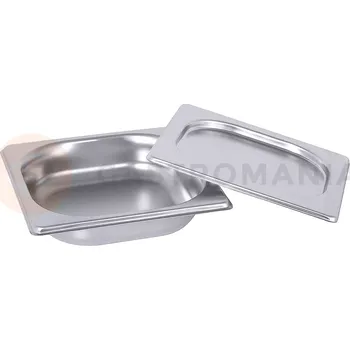 Nerezový dřez Gastronádoba GN 1/6 na saláty | CONTACTO, 6616/040