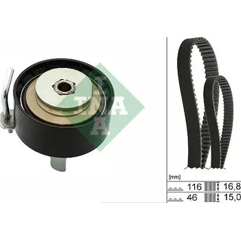 Sada rozvodového řemene Schaeffler INA 530 0763 10