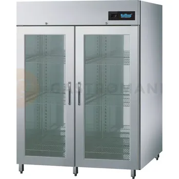 Mrazící skříň prosklená 1400 l, 1390x810x2020 mm | RILLING, AHK MT130 00V2