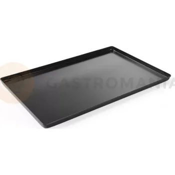 Cukrářský tác k vystavení produktů 60x40x2 cm, černá | HENDI, 808542