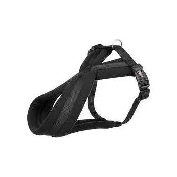 Postroj pro psa Nylonový postroj PREMIUM podšitý - černá L-XL:hruď:70-110cm/25mm,rychlé dodání