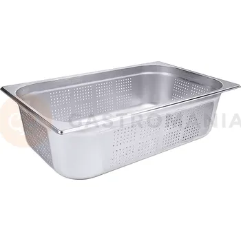 Nerezový dřez Perforovaná gastronádoba GN 1/1, 150 mm | CONTACTO, 6111/150
