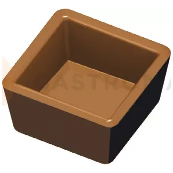 Čokoládová tyčinka Vložka - forma pro zařízení COOKMATIC a COOKMATIC SPECIAL pro 30 kusů o rozměrech 33x33x17 mm, kvádrový šálek | PAVONI, PIASTRA10