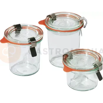 Servírovací stolek Sklenice Weck 160 ml | CONTACTO, 2707/160