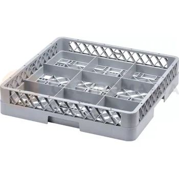 Čistič myček Koš na sklo 500x500 mm 9 P | STALGAST, 810900