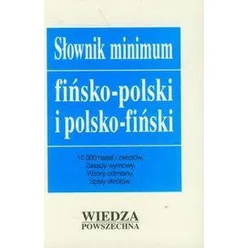 Słownik minimum polsko-fiński, fińsko-polski