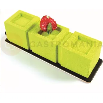 Kuchyňská sůl PAVONI - Trittico Silikonová forma Pavoflex - 600x400 mm 20 ks x 120x32x32 mm 115 ml - PX015