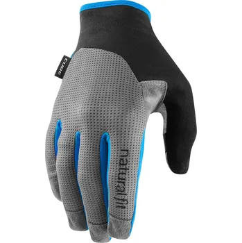 Cyklistické rukavice Cube rukavice GLOVES LONG FINGER X NF grey blue - L