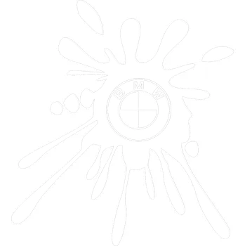 Samolepicí dekorace na vozidlo Kaňka bmW samolepka na auto - šedá / 10x12 cm