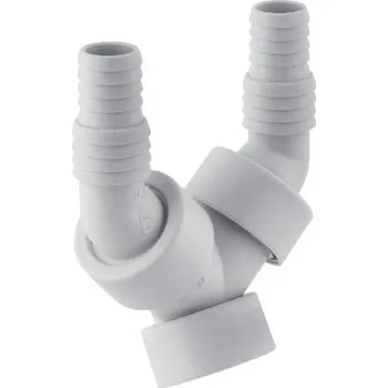 Geberit Příslušenství - Dvojitá úhlová hadicová objímka G 1 152.767.11.1