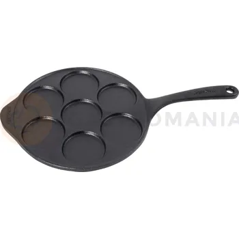 Mačkadlo na brambory Litinová pánev na palačinky 7x 70 mm | CONTACTO, 5765/230