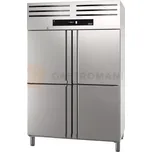 Chladící skříň 1400 l GN 2/1, čtyřdveřová, 1318x842x2040 mm, Green Line | ASBER, GCPZ-1404