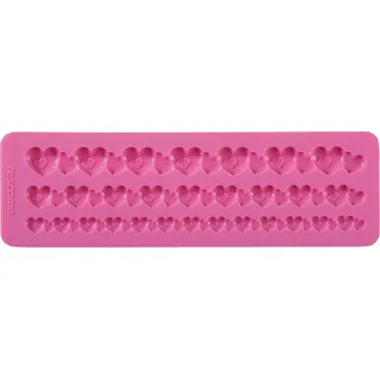 Forma na pečení TESCOMA Silikonové formičky DELÍCIA DECO, bordura se srdíčky