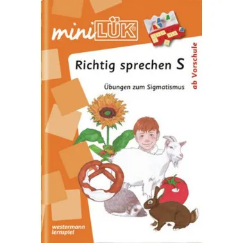 Předškolní výuka Richtig sprechen 'S' - Vogel, Heinz