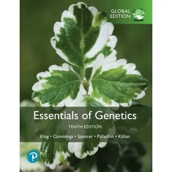 Populárně naučná literatura pro dospělé Essentials of Genetics, Global Edition - Klug, William S.; Cummings, Michael R.; Spencer, Charlotte A.; Palladino, Michael A.
