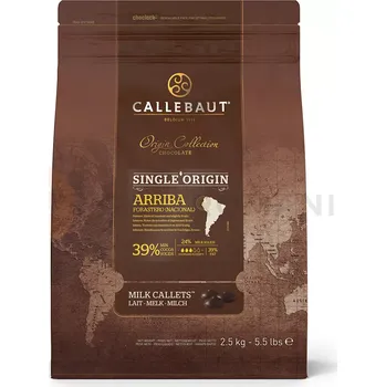 Čokoláda CALLEBAUT Arriba 39% Callets 2.5 kg