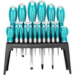 Šroubováky sada 18ks PH+ploché magnetizované TOTAL