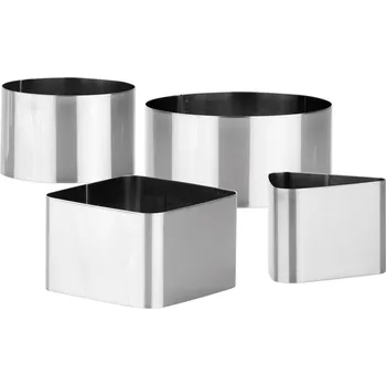 TESCOMA Formičky pro tvarování pokrmů GrandCHEF, 4 ks