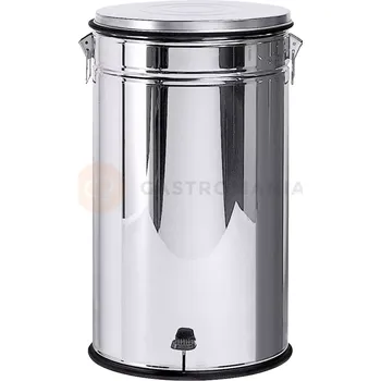 Venkovní odpadkový koš Odpadkový koš s výklopným víkem 80 l | CONTACTO, 626/080