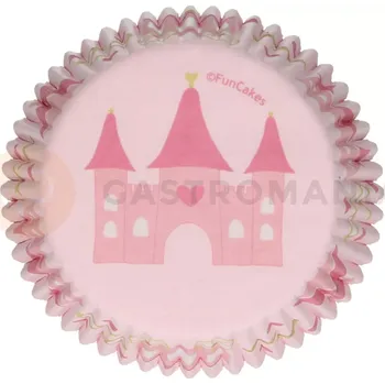 Kuchyňská sůl Košíčky na cupcake, průměr 5 cm, 48 ks princeznin zámek | FUNCAKES, FC4020