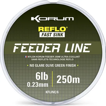 Rybářský vlasec Korum Feeder Line 250 m Průměr: 0,30 mm 5,4 kg