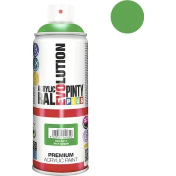 Barva ve spreji Barva ve spreji PINTYPLUS EVO 400ml RAL6017 májová zelená