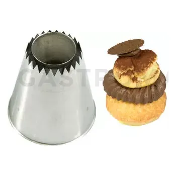 Výroba svíčky Špička na Éclairs - 30 mm | SILIKOMART, Religieuse Tubes Close