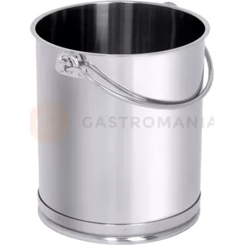 Nerezová nádoba na nápoje / potraviny s prstencem 15 l | CONTACTO, 3005/015