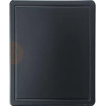 Granitový dřez Deska ke krájení s výřezem z černého polypropylenu GN 1/2 | STALGAST, 341327